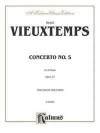 Concerto No. 5: In A Minor, Opus 37 for Violin and Piano