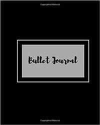 Bullet Journal: Dotted Grid, Elegant Black, 150 Dot Grid Pages, 8