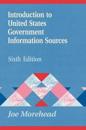 Introduction to United States Government Information Sources, 6th Edition
