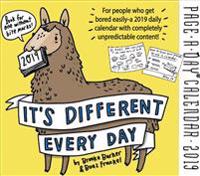 It's Different Every Day 2019 Calendar