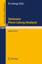 Séminaire Pierre Lelong (Analyse)