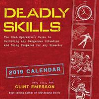 Deadly Skills 2019 Square Wall Calendar