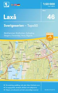 46 Laxå Sverigeserien Topo50 : Skala 1:50 000