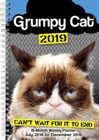 2019 Grumpy Cat 18-Month Weekly Planner: By Sellers Publishing