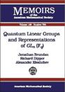 Quantum Linear Groups and Representations of Gln (Fq)