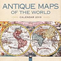Antique Maps of the World Wall Calendar 2019 (Art Calendar)