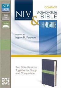 NIV & the Message Side by Side Bible