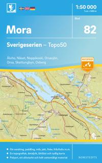 82 Mora Sverigeserien Topo50 : Skala 1:50 000