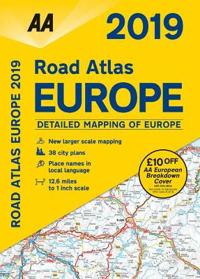 2019 Road Atlas Europe 2019