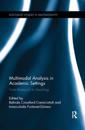 Multimodal Analysis in Academic Settings