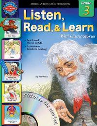 Listen, Read, & Learn with Classic Stories: Grade 3 [With CD]