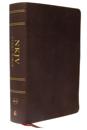 NKJV Study Bible, Premium Calfskin Leather, Brown, Full-Color, Thumb Indexed, Comfort Print