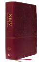 NKJV Study Bible, Leathersoft, Red, Full-Color, Comfort Print
