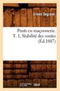 Ponts En Maçonnerie. T. 1, Stabilité Des Voutes (Éd.1887)