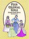 Four Colonial Paper Dolls