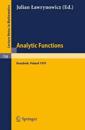 Analytic Functions. Kozubnik 1979
