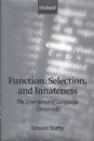 Function, Selection and Innateness