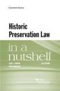 Historic Preservation Law in a Nutshell