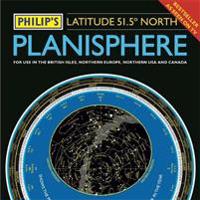 Philips planisphere (latitude 51.5 north) - for use in britain and ireland,
