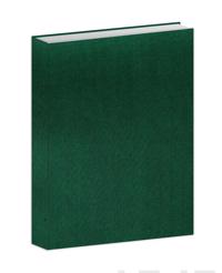Bujo-muistikirja vihreä kangas