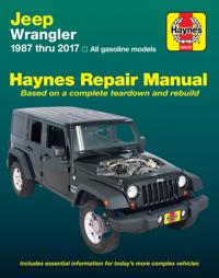 Jeep Wrangler, '87-'17