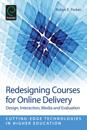 Redesigning Courses for Online Delivery