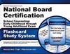 Flashcard Study System for the National Board Certification School Counseling: Early Childhood Through Young Adulthood Exam: National Board Certificat