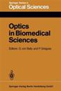 Optics in Biomedical Sciences