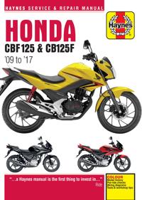 Honda CBF125CB125F Update (5540) ('09 To '16)