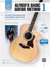 Alfred's Basic Guitar Method, Bk 1: The Most Popular Method for Learning How to Play, Book, DVD & Enhanced CD (Browsable)