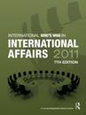 Who's Who in International Affairs 2011