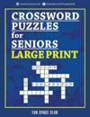 Crossword Puzzles for Seniors Large Print