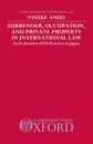 Surrender, Occupation, and Private Property in International Law
