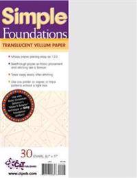 Simple Foundations Translucent Vellum Pa