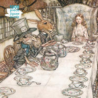 Adult Jigsaw Arthur Rackham: Alice in Wonderland Tea Party: 1000 Piece Jigsaw