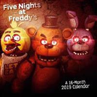 Five Nights at Freddys Official 2019 Calendar - Square Wall Calendar Format