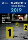 Blackstone's Police Manuals Volume 2: Evidence and Procedure 2019