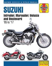 Suzuki Intruder, Marauder, Volusia & Boulevard, 1985-2017 Haynes Repair Manual