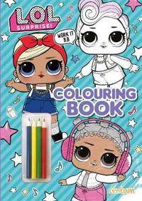 LOL Surprise! Colouring Book with Pencils