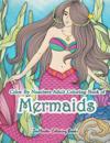 Color By Numbers Adult Coloring Book of Mermaids