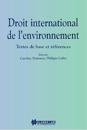 Droit International de l'environnement