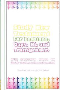 Study New Testament for Lesbians, Gays, Bi, and Transgender: With Extensive Notes on Greek Word Meaning and Context