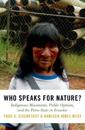 Who Speaks for Nature?