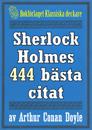 Sherlock Holmes 444 bästa citat om brottsbekämpning