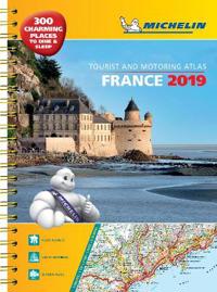 France 2019 - A3 Tourist & Motoring Atlas