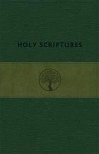 Tlv Personal Size Giant Print Reference, Holy Scriptures, Grove/Olive Leathertouch