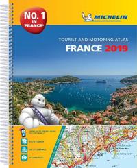 France 2019 -A4 Tourist & Motoring Atlas