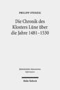 Die Chronik des Klosters Lüne über die Jahre 1481-1530