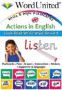 Actions in English