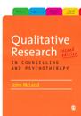 Qualitative research in counselling and psychotherapy